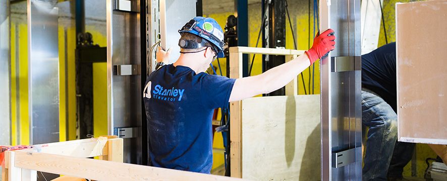 Stanley Elevator Now Installing Green Elevator Cabs