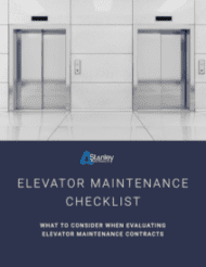Elevator Maintenance Checklist: What to Consider When Evaluating Contracts